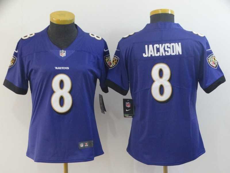 Women Nike Ravens 8 LaMar Jackson Purple Vapor Untouchable Limited Jersey,We sell and wholesale Women Nike Ravens 8 LaMar Jackson Purple Vapor Untouchable Limited Jersey on line form chian!